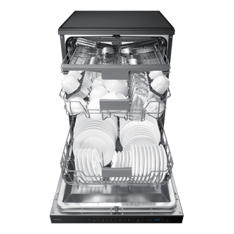 Freestanding Dishwasher AutoRelease 14 Place Setting Front-Open3 Black 