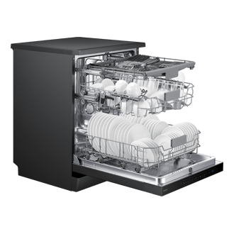 Freestanding Dishwasher AutoRelease 14 Place Setting Dynamic1 Black 
