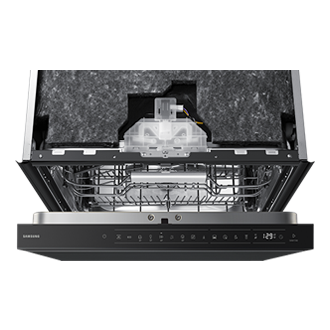 Bespoke AI Freestanding Dishwasher AutoRelease 15 Place Setting Control-Panel Black 