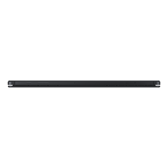 A side of the black Samsung Tab S7 FE keyboard shows a slim with lightweight design. Buy Samsung S7FE keyboard cover here
