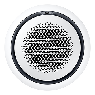 12kW 360 Round Cassette Set White