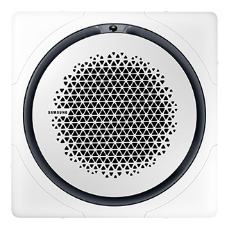 12kW 360 Round Cassette Set White
