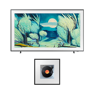 43" The Frame 4K Samsung Vision AI Smart TV and Music Frame HW-LS60D Frame Design Wireless Speaker Black