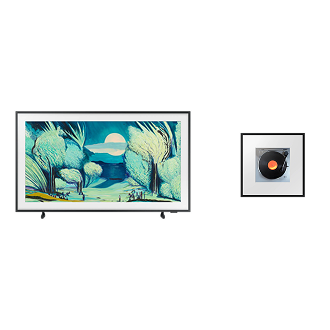 43" The Frame 4K Samsung Vision AI Smart TV and Music Frame HW-LS60D Frame Design Wireless Speaker Black