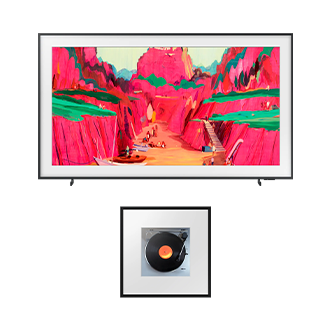 65" The Frame Pro 4K Samsung Vision AI Smart TV and Music Frame HW-LS60D Frame Design Wireless Speaker Black