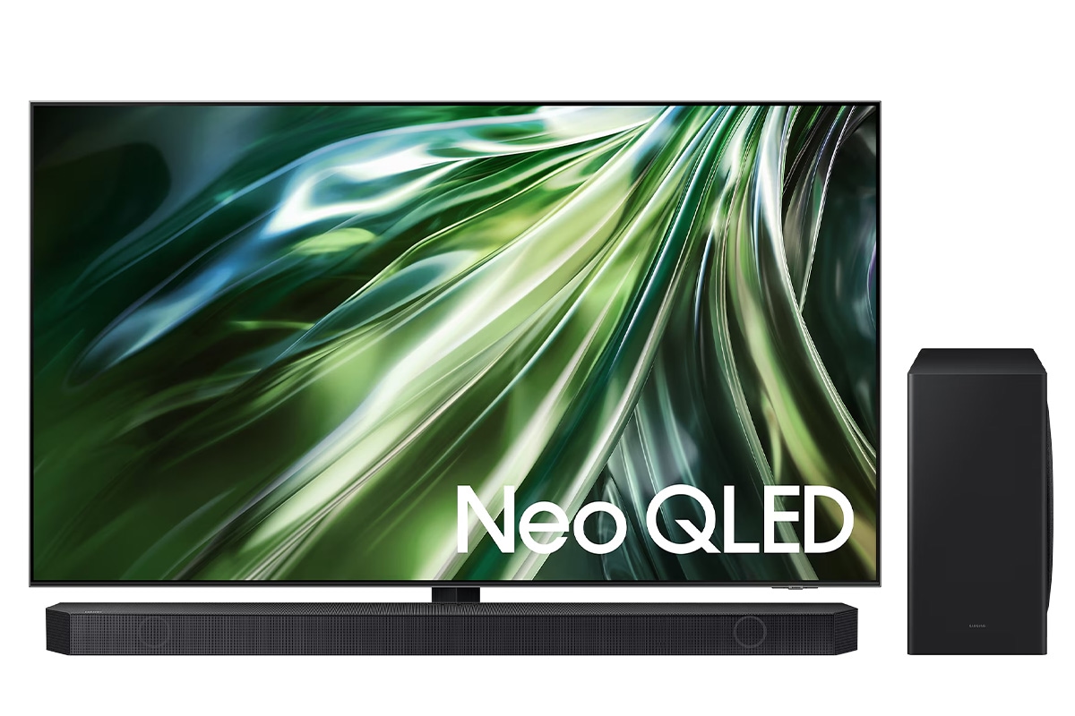 Buy latest 65 inch QN90D Neo QLED 4K Tizen OS Smart TV & Q-series Soundbar HW-Q800D + 5.1.2 ch Sub Woofer at Samsung NZ