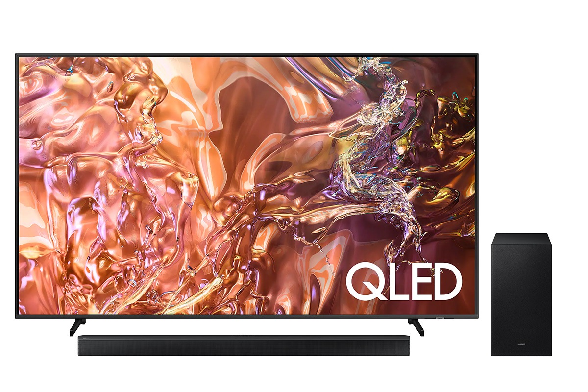 75" QLED QE1D 4K Tizen OS Smart TV (2024) & B-series Soundbar HW-B750D 5.1ch Sub Woofer (2024)