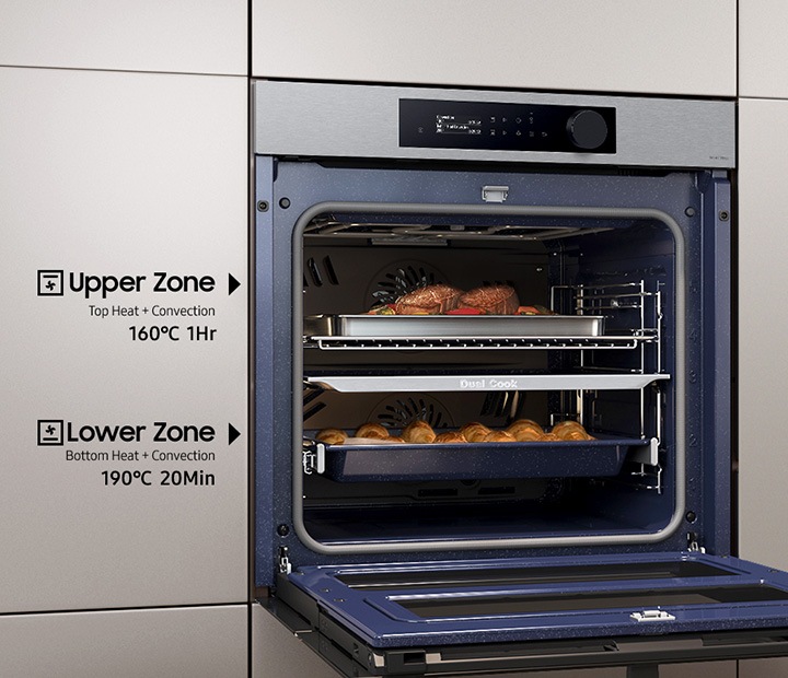 Samsung Series 6 NV7B6675CAN Dual Cook Smart Oven With Pyrolytic