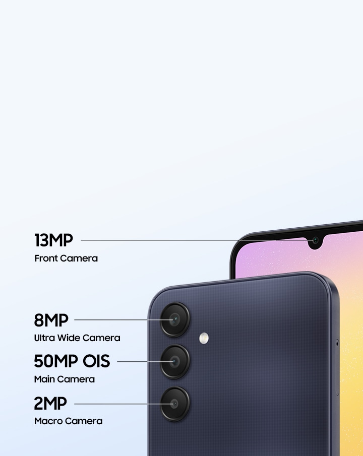 Samsung Galaxy A25 5G Specs (Blue Black, 128GB) | Samsung Samsung Galaxy A25 5G Specs (Blue Black, 128GB) | Samsung
