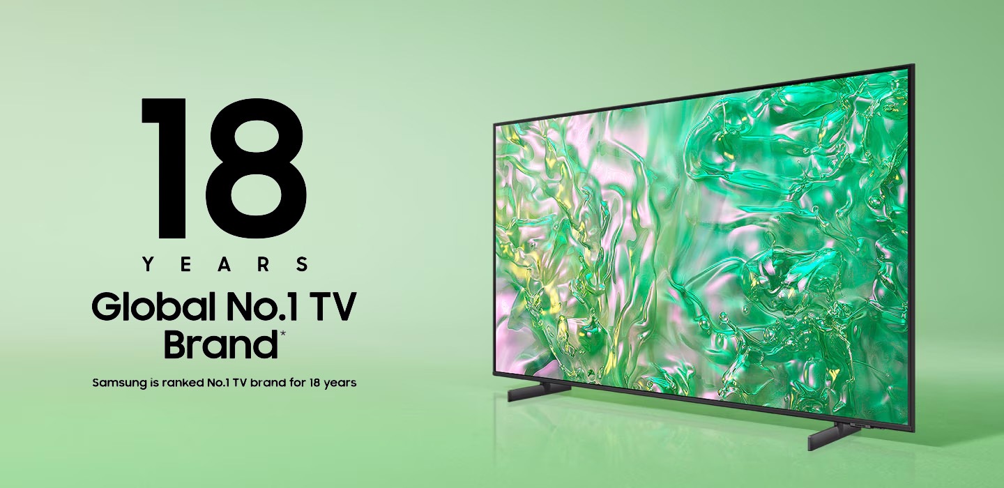 DU8000 with a fluid green design displayed.