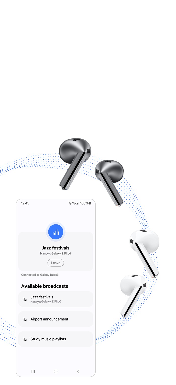 【新品】Galaxy Buds3 ホワイト Amazon.co.jp: Galaxy Buds3lホワイトlGalaxy AI対応l