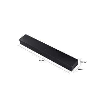 B-series Soundbar HW-B400F 2.0 ch Subwoofer (2025) Black