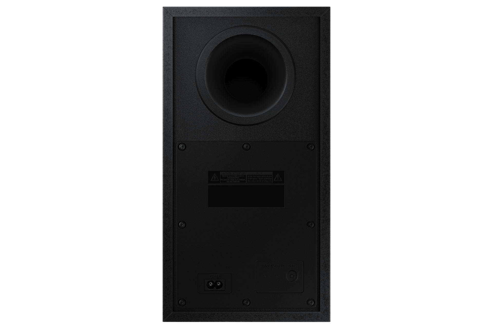 subwoofer-back Black