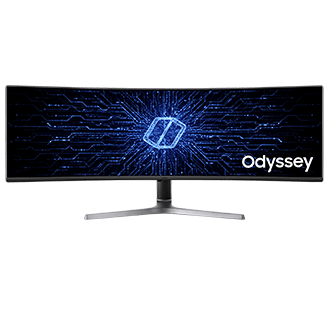 SAMSUNG - Ecran pc gamer incurvé - samsung - c24rg50fzr - 24'' fhd - dalle  va - 4ms - 144 hz - 2 x hdmi/display port/mic - amd freesync Pas Cher