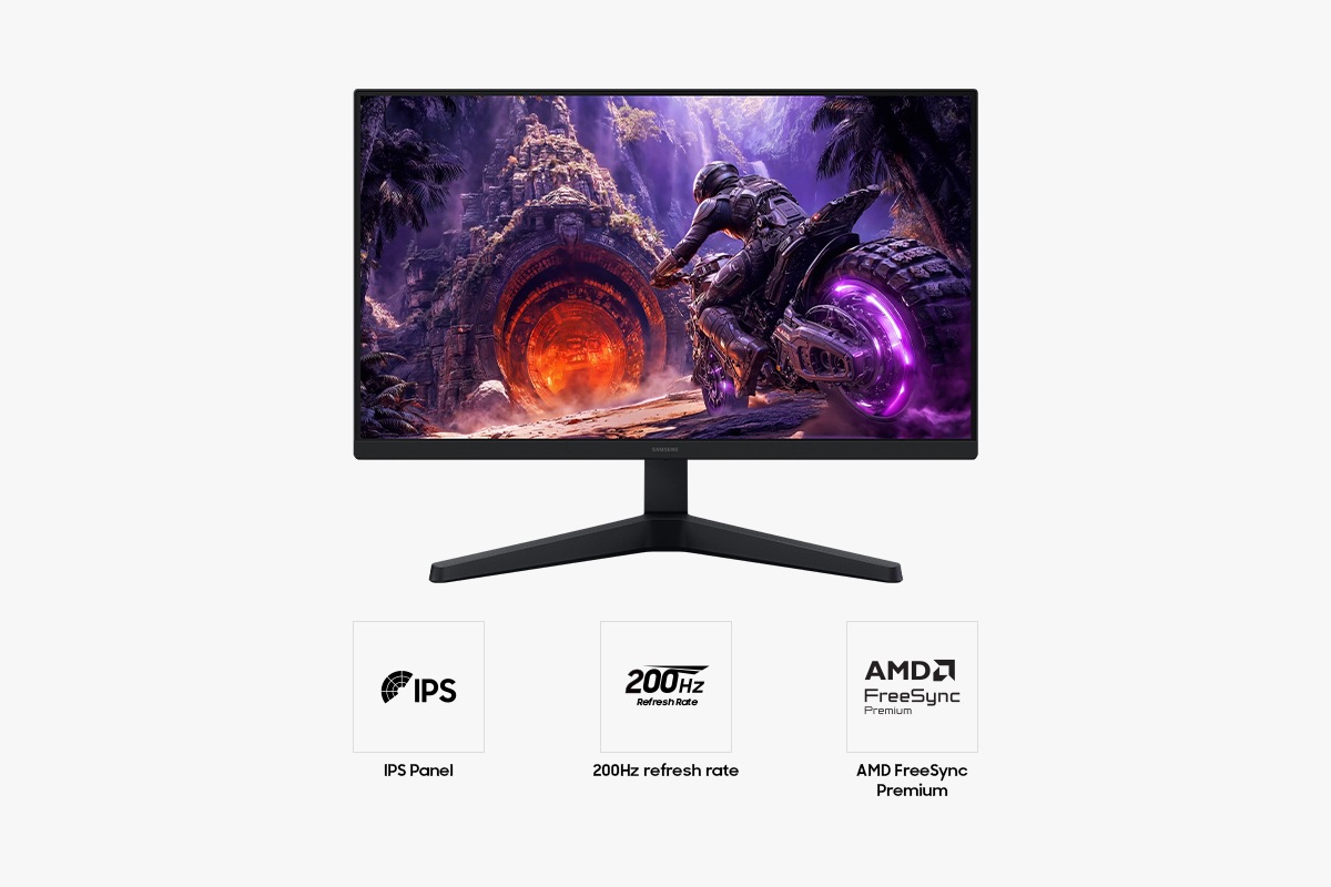 24" Odyssey G3 G30H FHD 200Hz Gaming Monitor Black