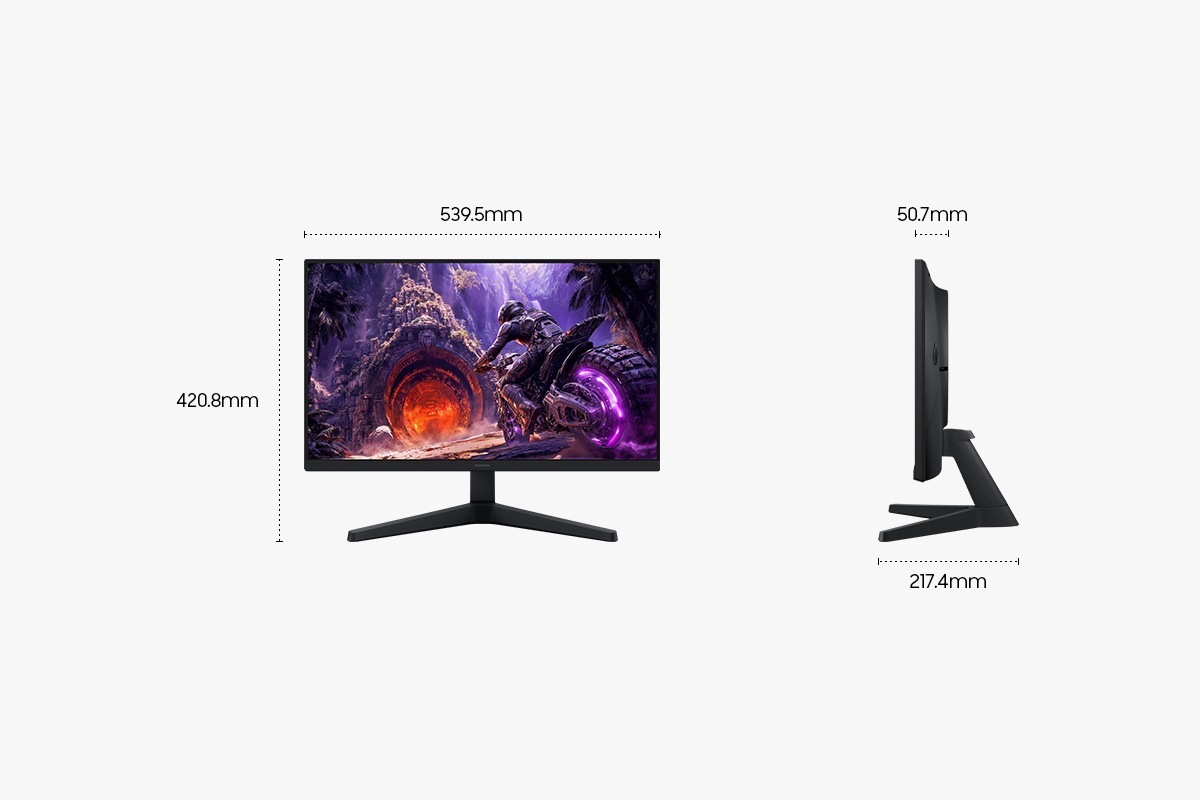 24" Odyssey G3 G30H FHD 200Hz Gaming Monitor Black