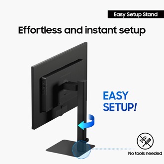 27" ViewFinity S6 S60UD QHD Monitor Black