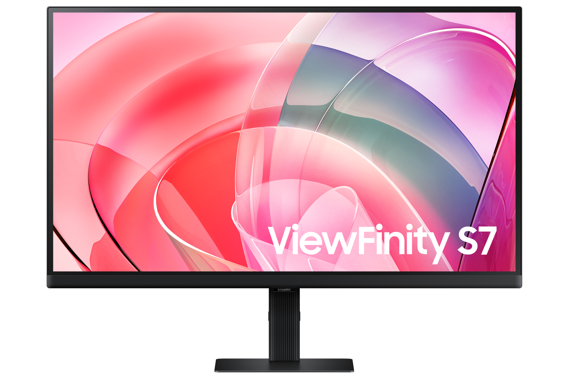 Front view of Samsung 27" ViewFinity S7 S70D UHD High Resolution Monitor