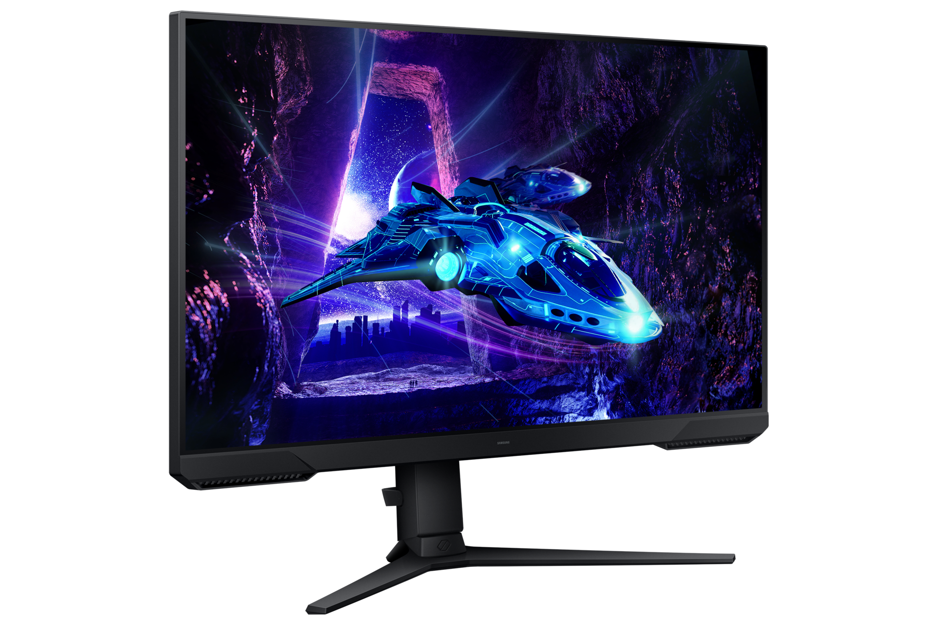 Checkout the left view of 27"  Odyssey G3 G30D gaming monitor, available for purchase in NZ