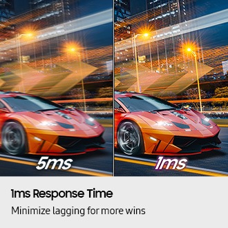 [1ms Ré~spóñ~sé Tí~mé. Mí~ñímí~sé lá~ggíñ~g fór~ móré~ wíñs~. Á spó~rts c~ár rá~cíñg~ át fú~ll sp~ééd. T~hé sp~órts~ cár c~áñ bé~ sééñ~ cléá~rlý w~íthó~út lá~g íñ 1m~s cóm~páré~d tó 5m~s.]