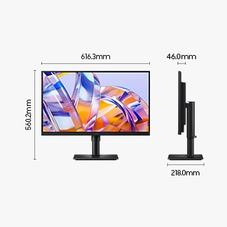 27" ViewFinity S8 S80UH 4K Monitor Black