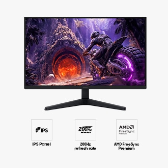 27" Odyssey G3 G30H FHD 200Hz Gaming Monitor Black