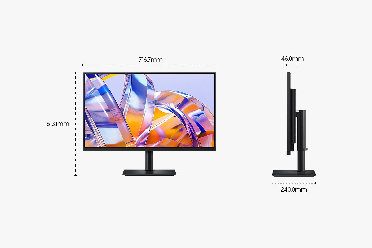 32" ViewFinity S8 S80UH 4K Monitor Black