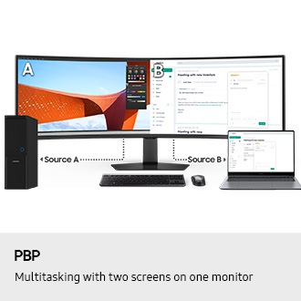 49" ViewFinity S9 S95UF DQHD Monitor Black