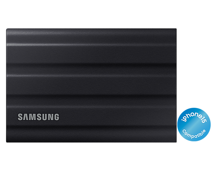 Portable SSD T7 Shield USB 3.2 Gen 2 2TB black | Samsung NZ Portable SSD T7 Shield USB 3.2 Gen 2 2TB black | Samsung NZ