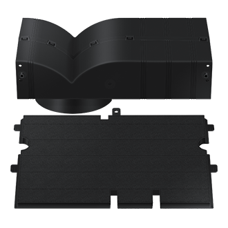 Bespoke Rangehood Recirculation Kit Front Black 