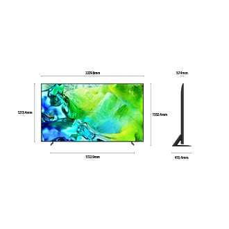 100" Neo QLED QN80H 4K Samsung Vision AI Smart TV (2026) Titanium Black