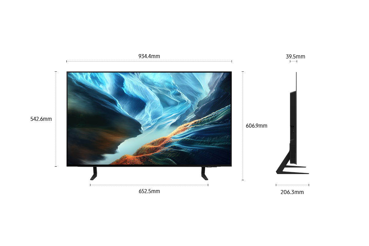 42" OLED S90H 4K Samsung Vision AI Smart TV (2026) Graphite