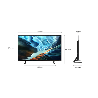 42" OLED S90H 4K Samsung Vision AI Smart TV (2026) Graphite