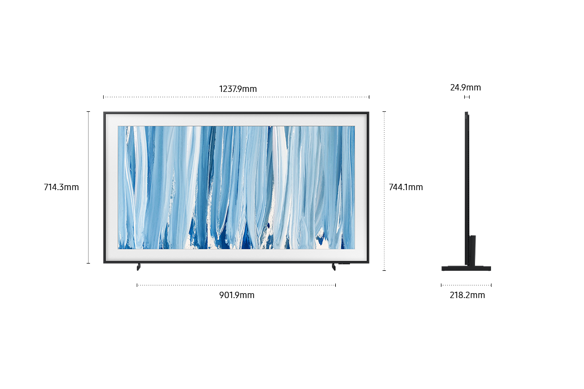 55" The Frame Pro LS03HW 4K Samsung Vision AI Smart TV (2026) Black