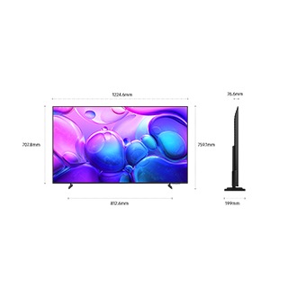 55" QLED Q6F 4K Smart TV (2025) Black