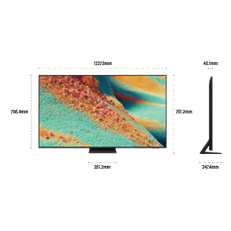 Dimension of Samsung Neo QLED QN85F