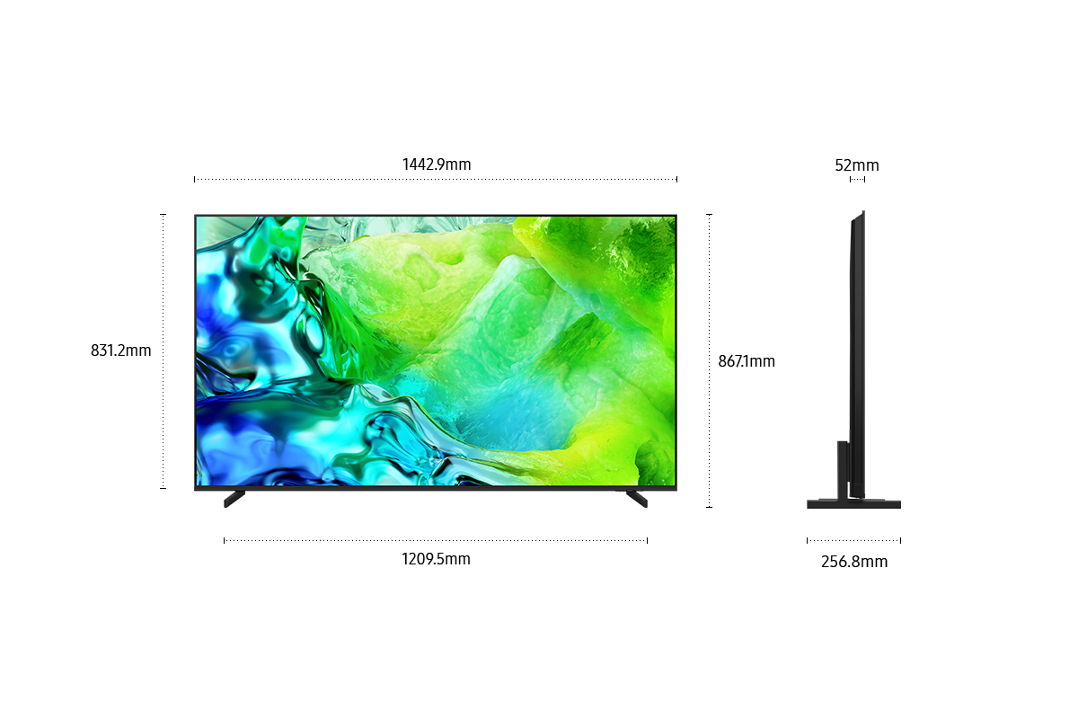 65" Neo QLED QN80H 4K Samsung Vision AI Smart TV (2026) Titanium Black