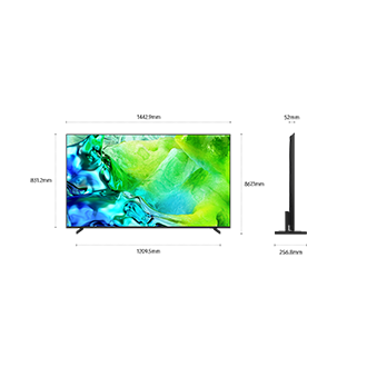 65" Neo QLED QN80H 4K Samsung Vision AI Smart TV (2026) Titanium Black