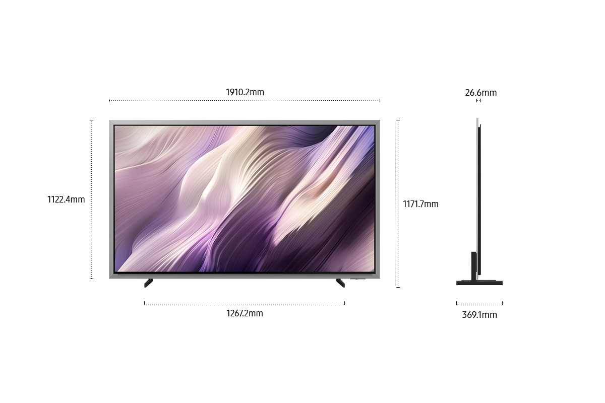 83" OLED S95H 4K Samsung Vision AI Smart TV (2026) Silver