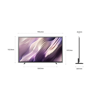 83" OLED S95H 4K Samsung Vision AI Smart TV (2026) Silver