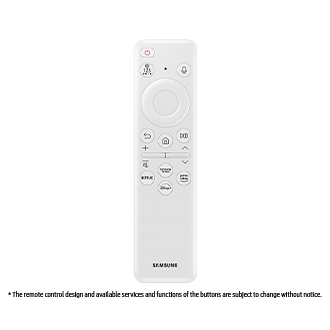 Samsung Solarcell One Remote which can control Samsung 2024 The Frame LS03D