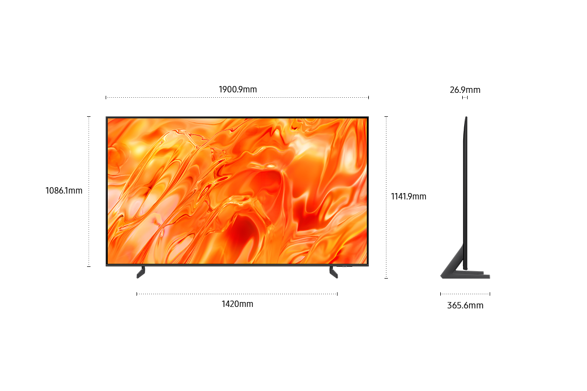 85" Neo QLED QN70H 4K Samsung Vision AI Smart TV (2026) Black