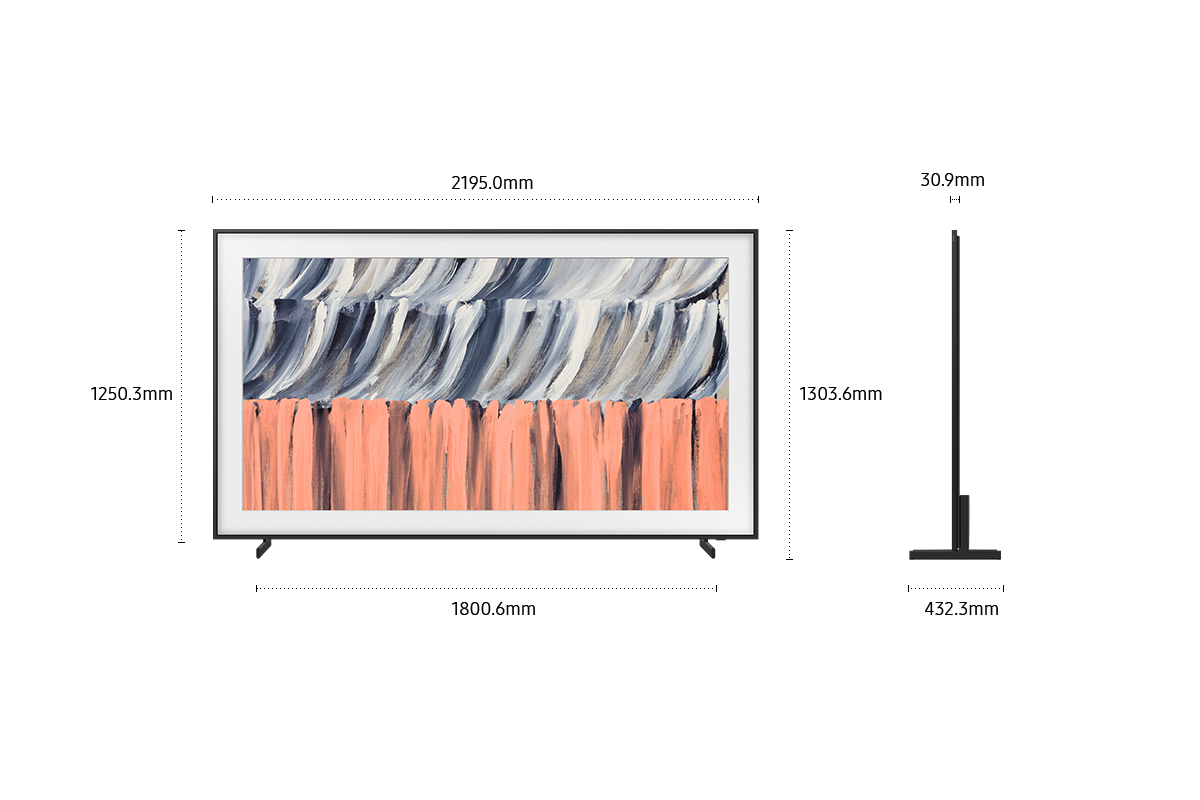 The Frame LS03HE 4K Samsung Vision AI Smart TV (2026) Black