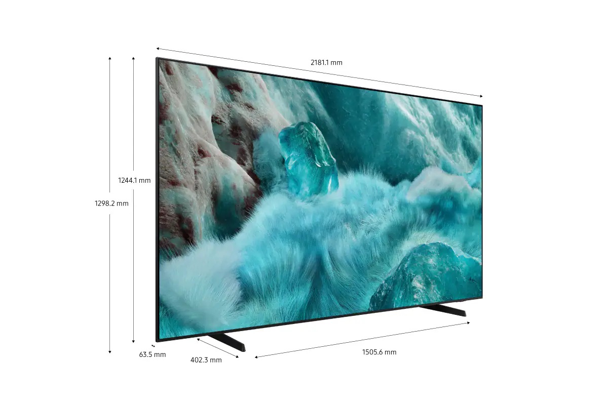 98" QLED Q7F 4K Samsung Vision AI Smart TV (2025) Black