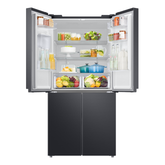 front-open-with-food Black