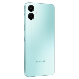 Shop for the new Samsung Galaxy A06 in Light Green with 50MP main camera & 6.7" large display, available at Samsung NZ.