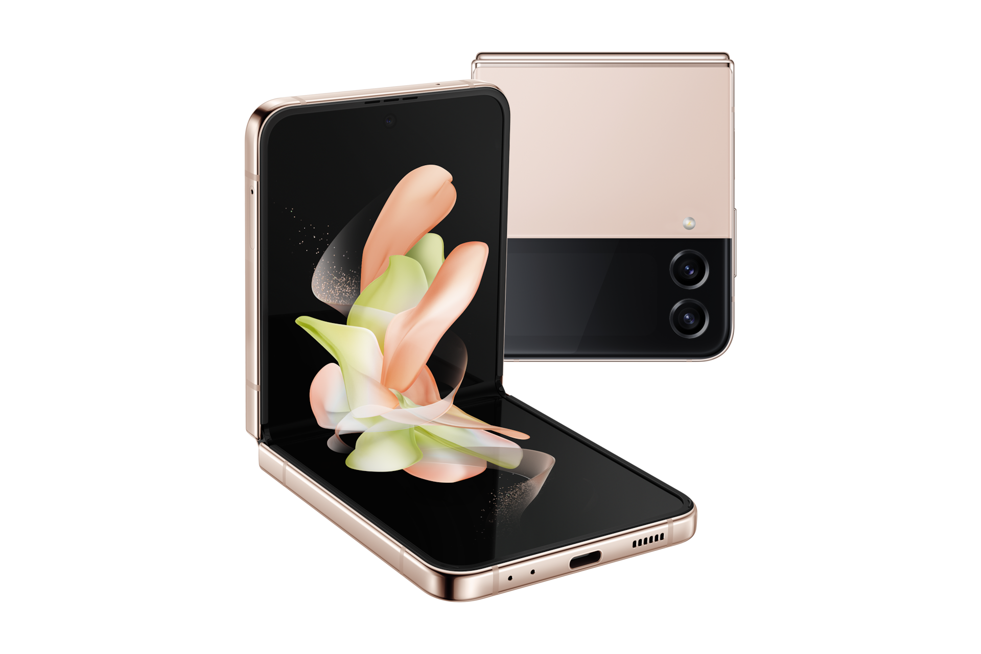 SAMSUNG Galaxy Z Flip4 5G 128GB SM-F721U1 Pink Gold Factory