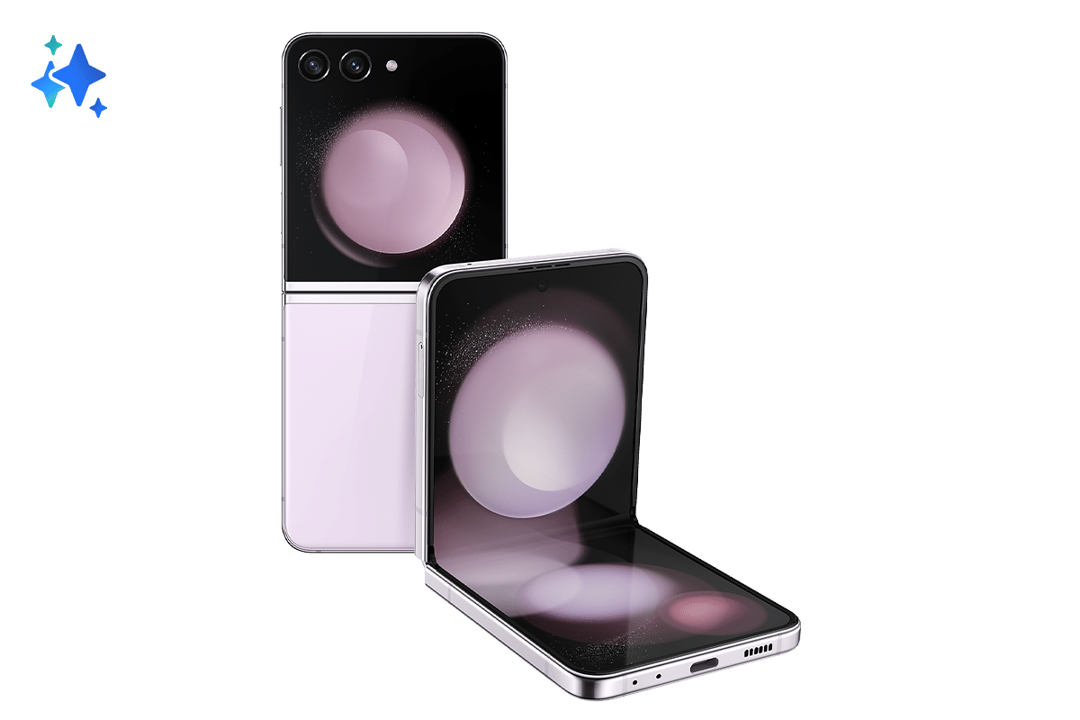 Buy Samsung Galaxy Z Flip5 5G in Lavender (256GB) | Samsung New 