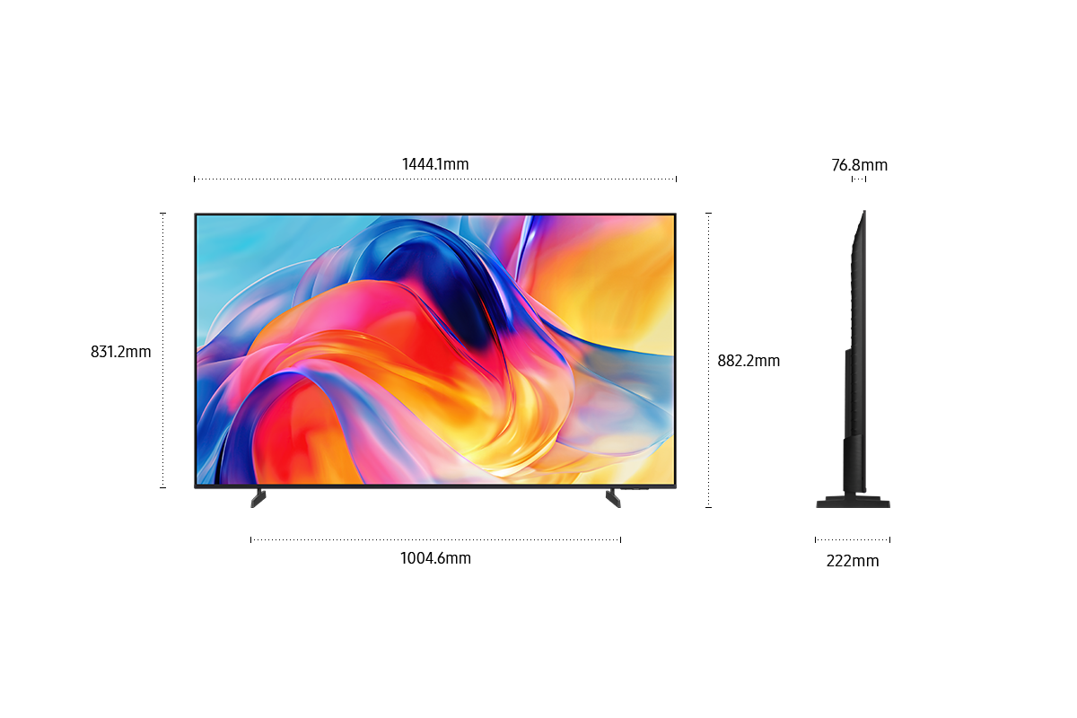 Mini LED M70H 4K Samsung Vision AI Smart TV (2026) Titanium Black