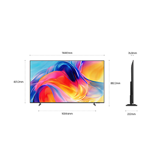 Mini LED M70H 4K Samsung Vision AI Smart TV (2026) Titanium Black